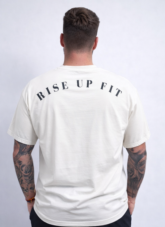 Next Level Cream Oversized Performance Tee
