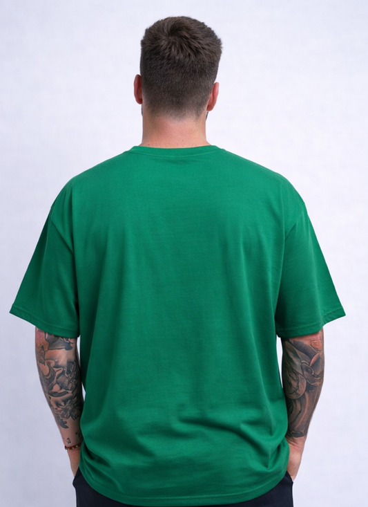Signature Green Oversized Tee