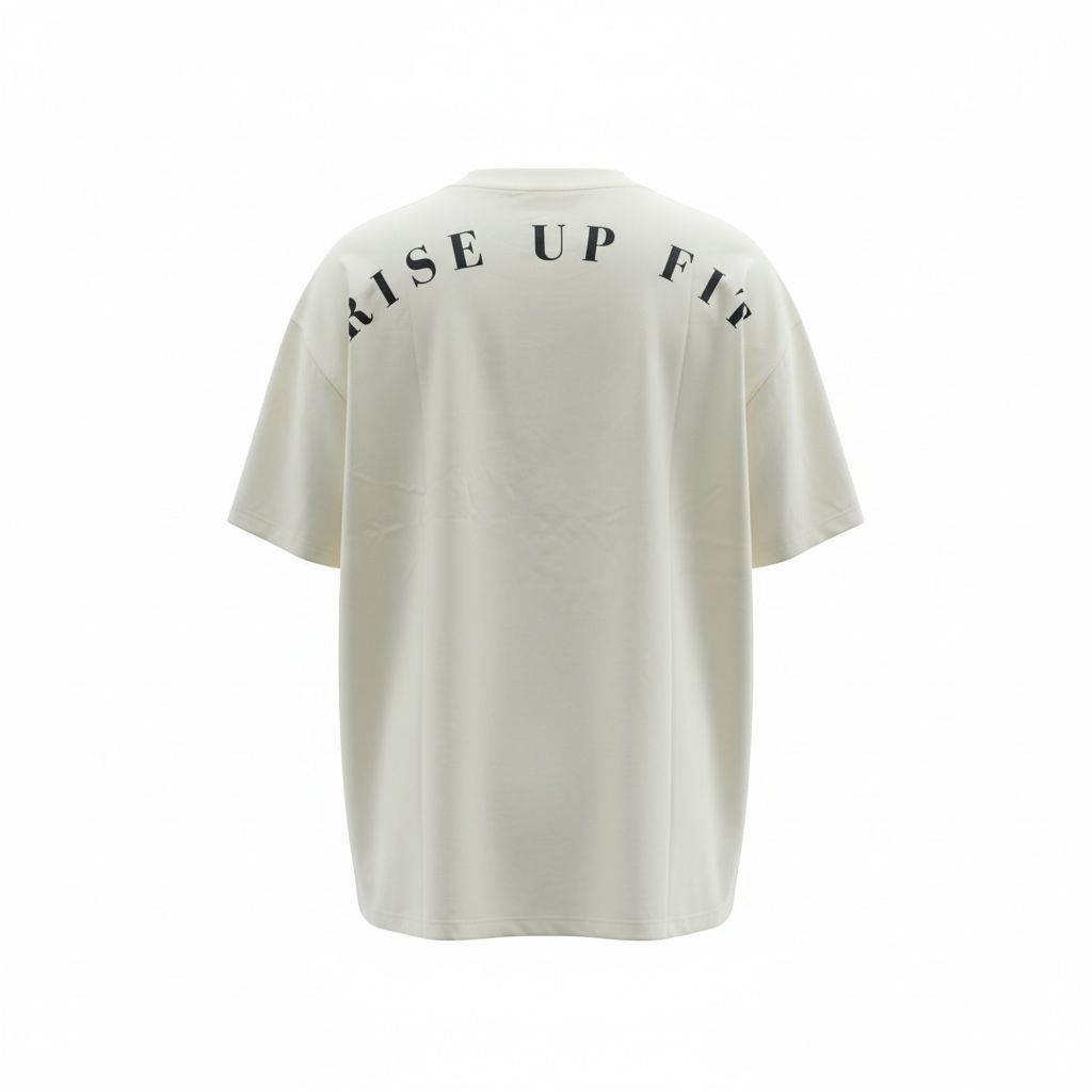 Next Level Cream Oversized Performance Tee